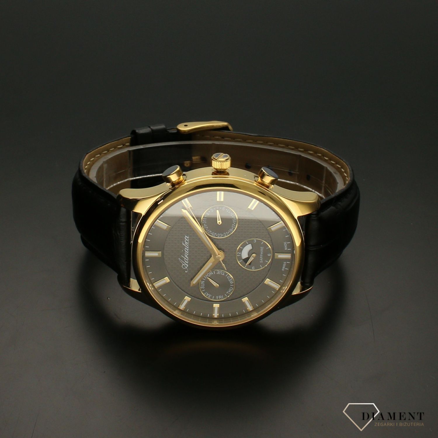 Zegarek męski na pasku Adriatica A8323.1217QF.jpg