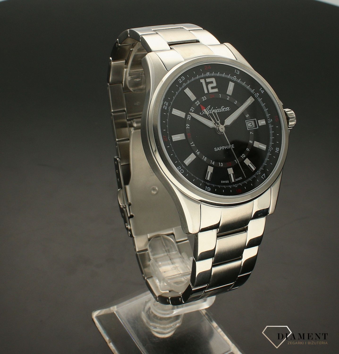 Zegarek męski na bransolecie Adriatica A8325.5154Q.webp