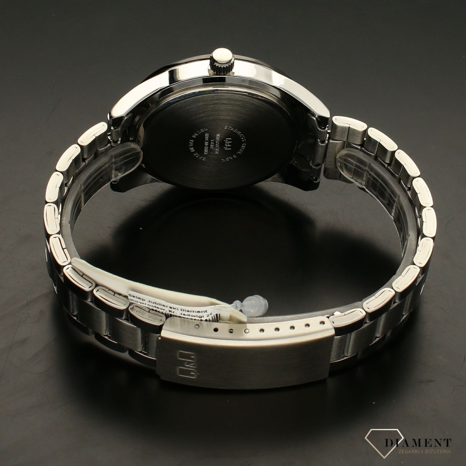 Zegarek męski na bransolecie QQ AA42-412.jpg