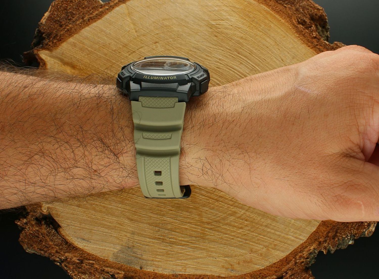 Zegarek Casio AE-1000W-5AVEF– Męski Zegarek Cyfrowy Khaki, LED, 10ATM, 5 Alarmów.jpg