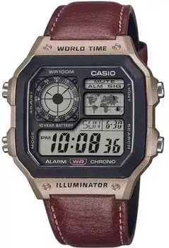 Zegarek CASIO vintage AE-1200WHL-5AVEF wyposażony jest w kwarcowy mechanizm, zasilany za pomocą baterii. Posiada bardzo wysoką dokładność mierzenia czasu +- 10 sekund w przeciągu 30 dni.1.webp