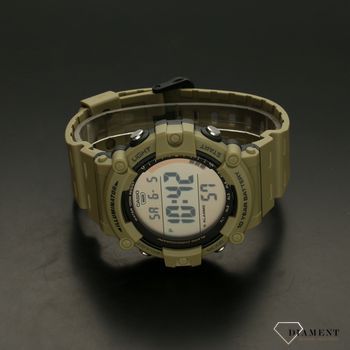 Zegarek męski sportowy zielony  Casio wodoszczelny AE-1500WH-5AVEF (3).jpg