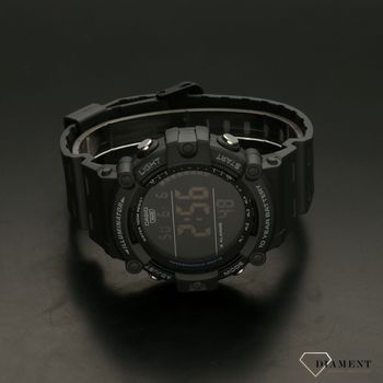 Zegarek męski sportowy Casio wodoszczelny AE-1500WH-8AVEF na czarnym pasku gumowym z dużym wyświetlaczem.   (3).jpg