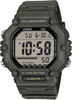 Zegarek męski Casio AE-1600HX-3AVEF Digital zielony 100M.jpg