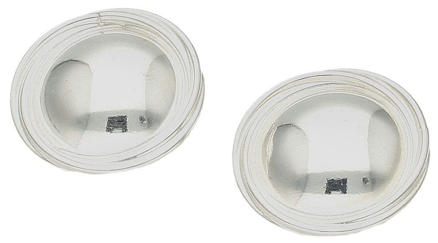 Srebrne klipsy damskie gładkie o okrągłym kształcie ALKLIPS001S. Srebrne klipsy damskie. Klipsy srebrne okrągłe. Klipsy damskie srebrne idealne na prezent..jpg