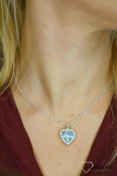 Zawieszka puzderko srebrne serce 'Mama' ALP223 w kształcie serca z napisem Mama. Zawieszka puzderko. Idealny prezent dla mamy. Prezent dla mamy.  (8).JPG