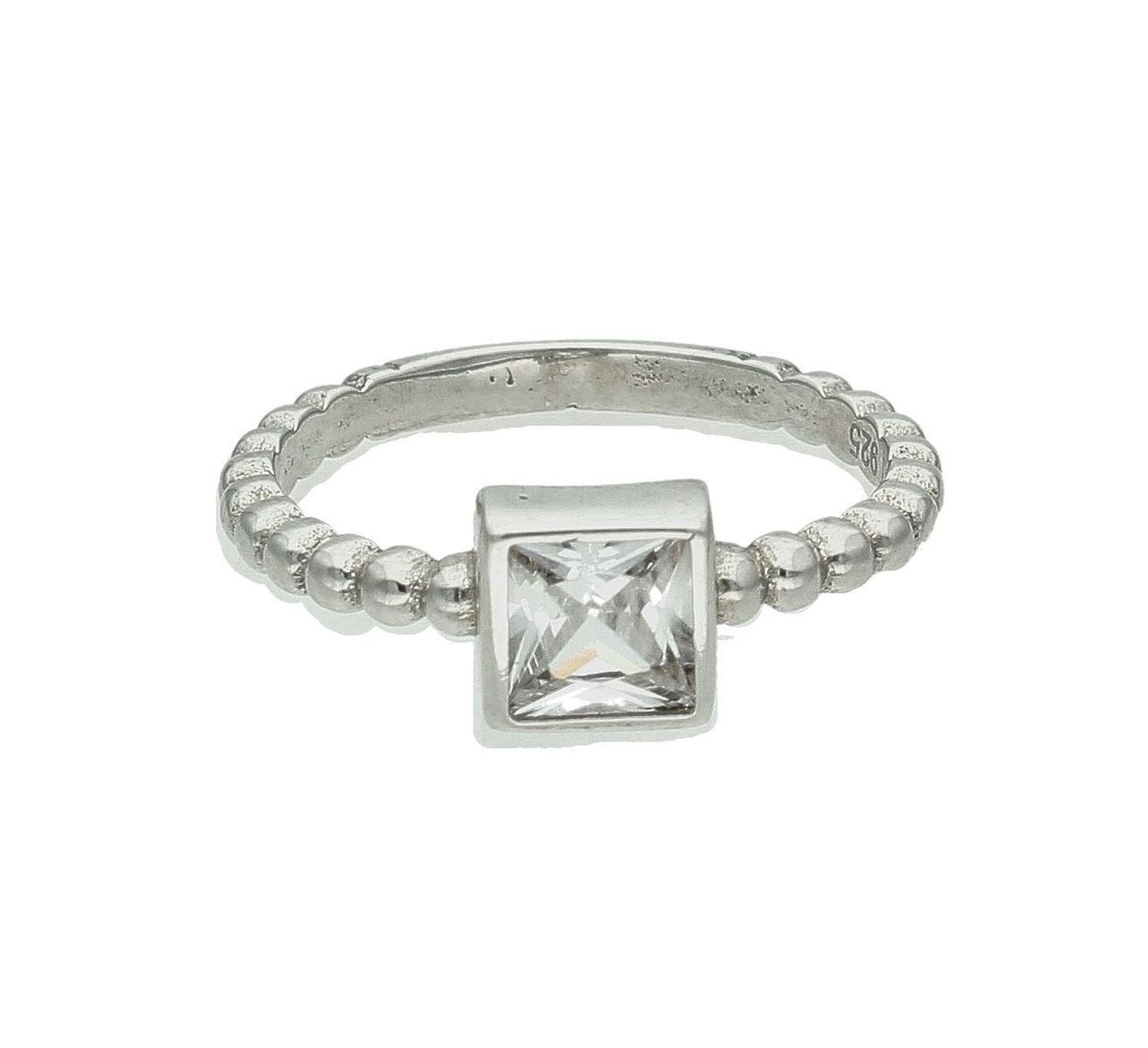 Srebrny pierścionek damski 925 kuleczki z cyrkonią ALPZ0017 (2).jpg