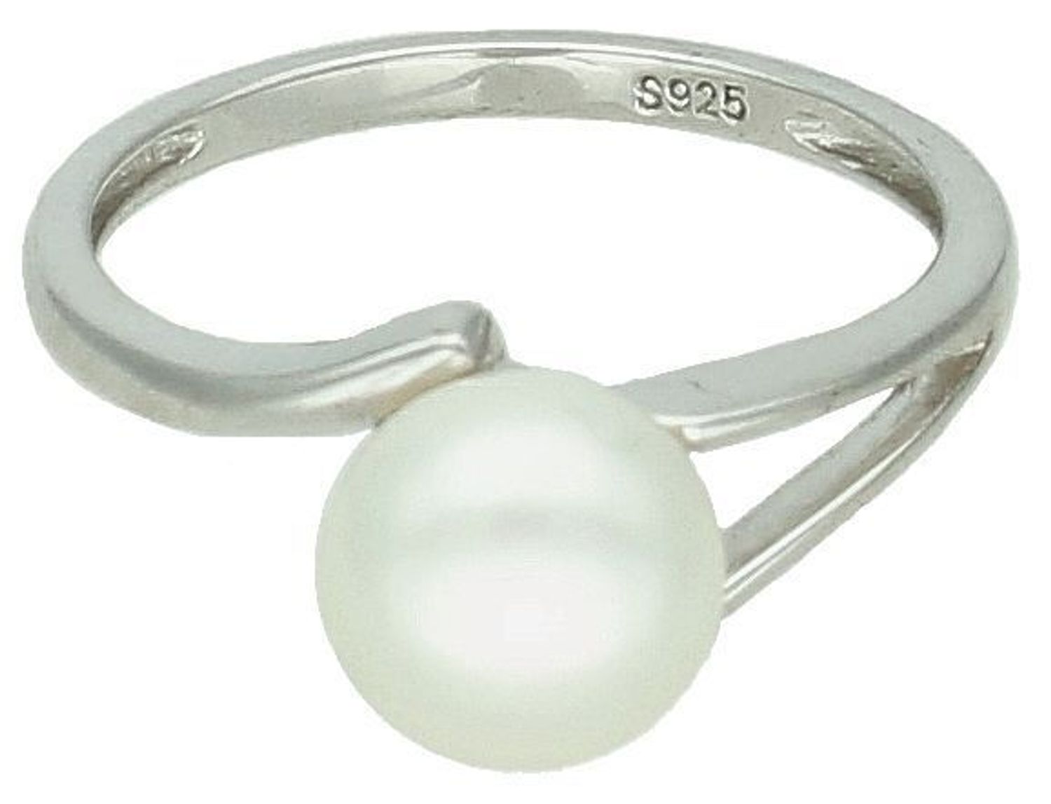 Srebrny pierścionek damski 925 z perłą rozmiar 13 AP01-4071. Srebrny pierścionek damski. Srebrny pierścionek z perłą. Pierścionek srebrny damskia.jpg