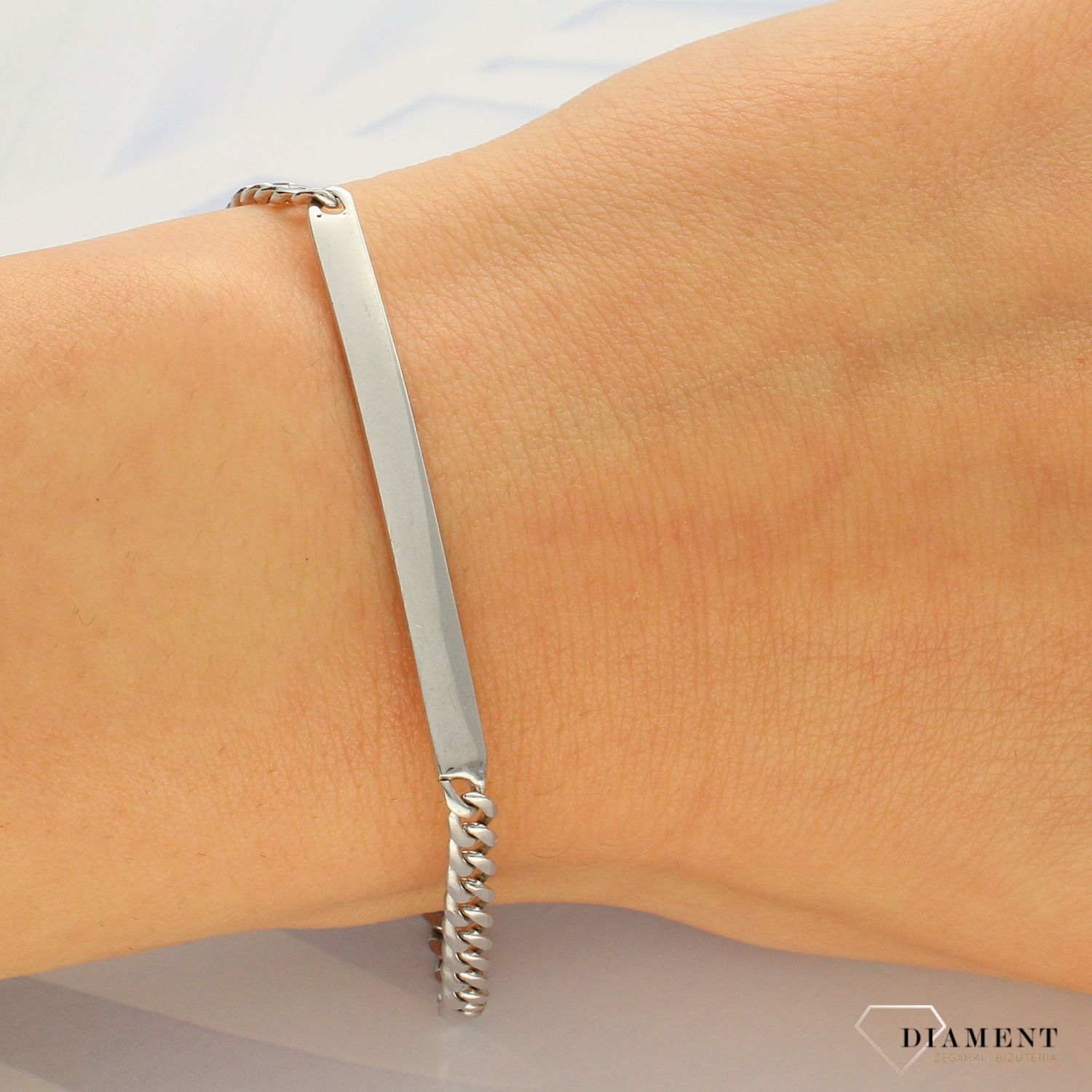 Srebrna bransoleta APART pancerka  z blaszką AP012-0301 (1).jpg