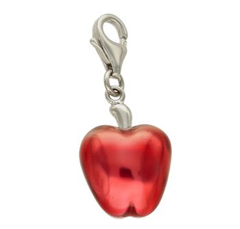 Srebrna zawieszka Charms połówka jabłka AP012-1098. Charms srebrny. Zawieszka do bransoletki. Zawieszka srebrna jabłko. Zawieszka charms do bransoletki. Charms zawieszka idealna na prezent dla dziewczynki.  (3).jpg