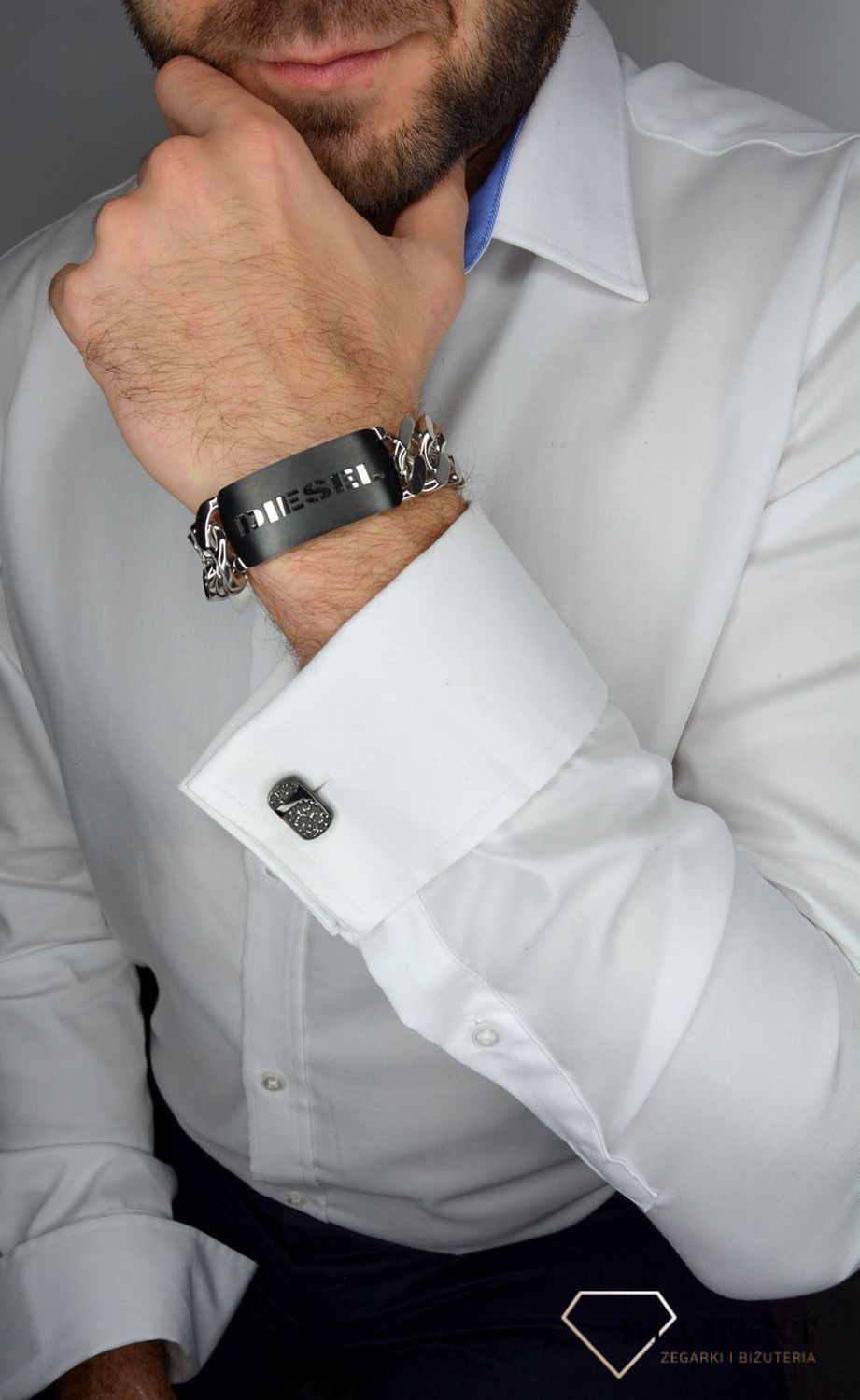 Spinki do mankietów ✓Spinki stal szlachetna czarne rutenowane AP012-2857✓.jpg