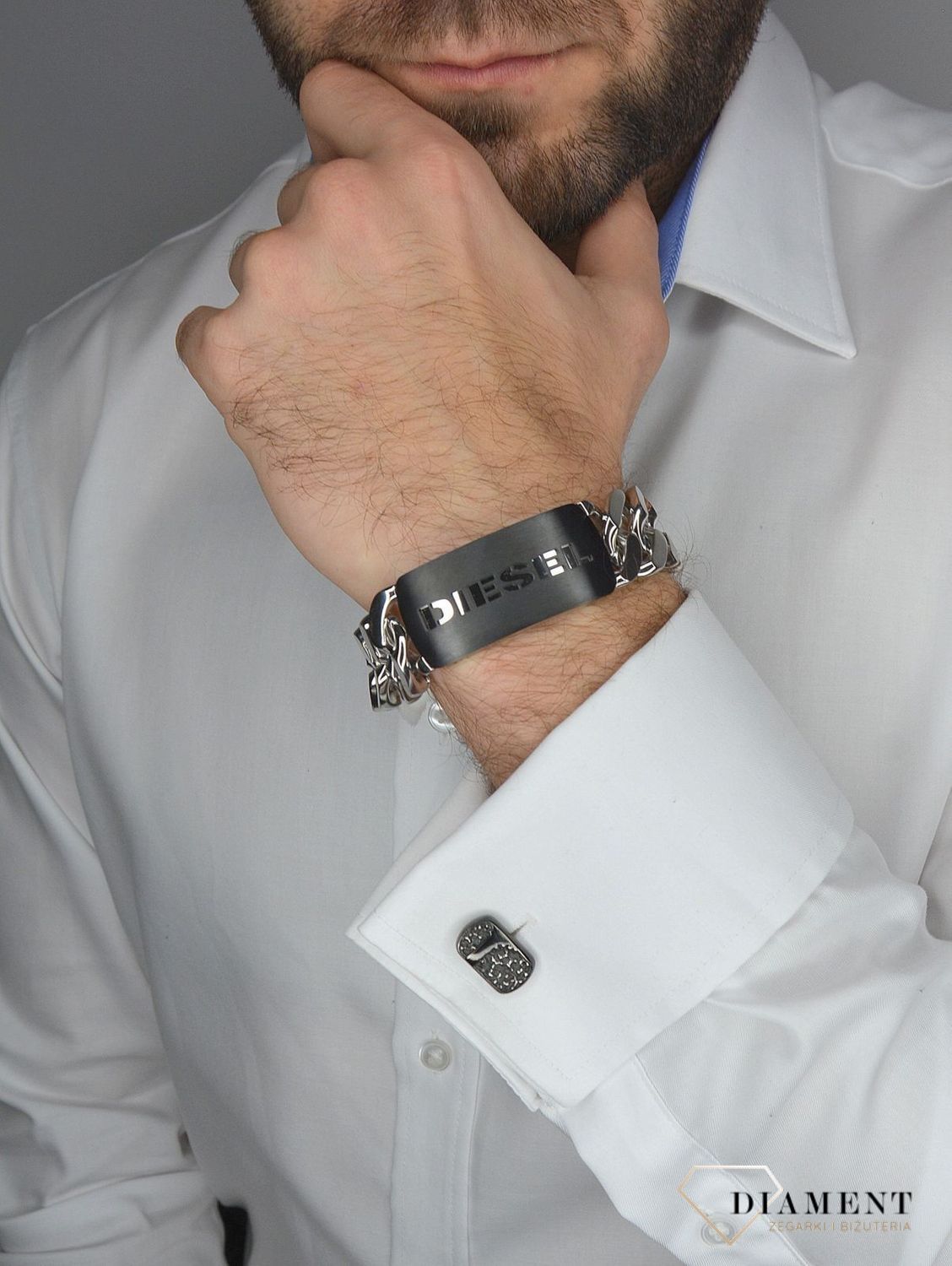 Spinki do mankietów ✓Spinki stal szlachetna czarne rutenowane AP012-2857✓.jpg