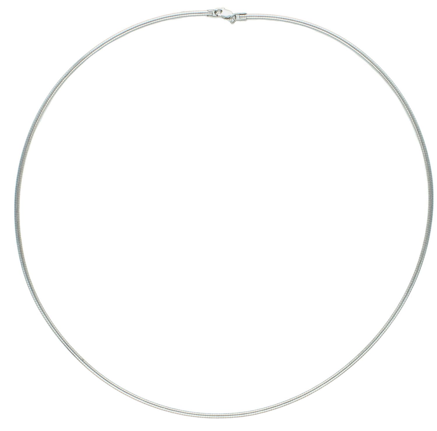 Srebrny sztywny naszyjnik damski 925 rozmiar 50 cm AP07-2432 Srebrny sztywny naszyjnik damski 925 rozmiar 50 cm. Naszyjnik wykonano z najwyższej jakości srebra, kruszcu od wielu setek lat kojarzonego z odwagą 1.jpg