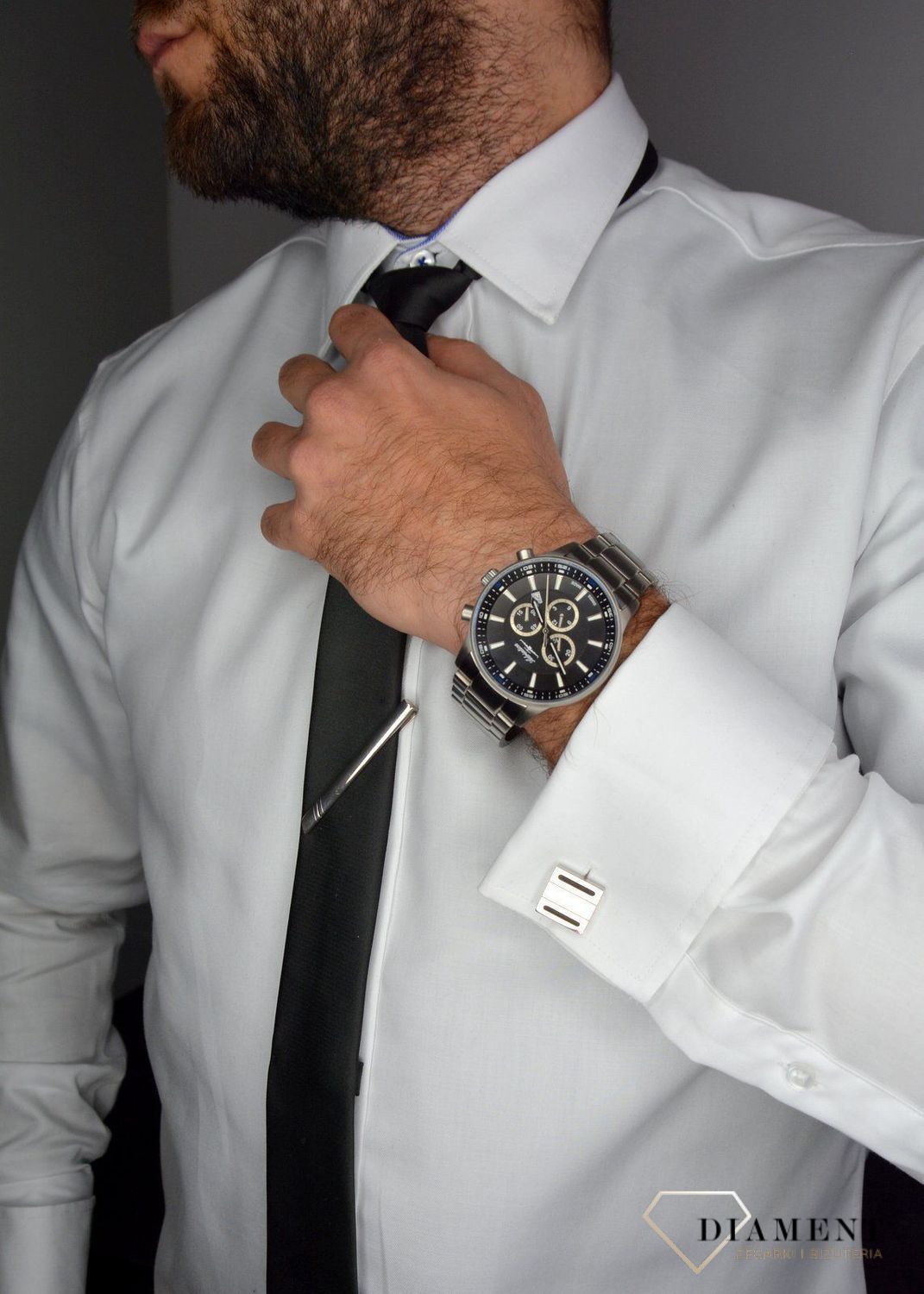 Spinki do mankietów stalowe APART AP10-247.jpg