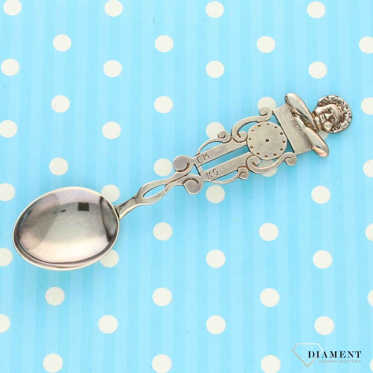 Srebrna łyżeczka na Chrzest Święty z grawerem Apart ✓ Prezent na chrzest ✓ Prezent dla dziecka ✓ Srebrna łyżeczka na chrzest ✓ Kurier 24h ✓ Gwarancja najniższej ceny ✓ Zapraszamy! (1).jpg