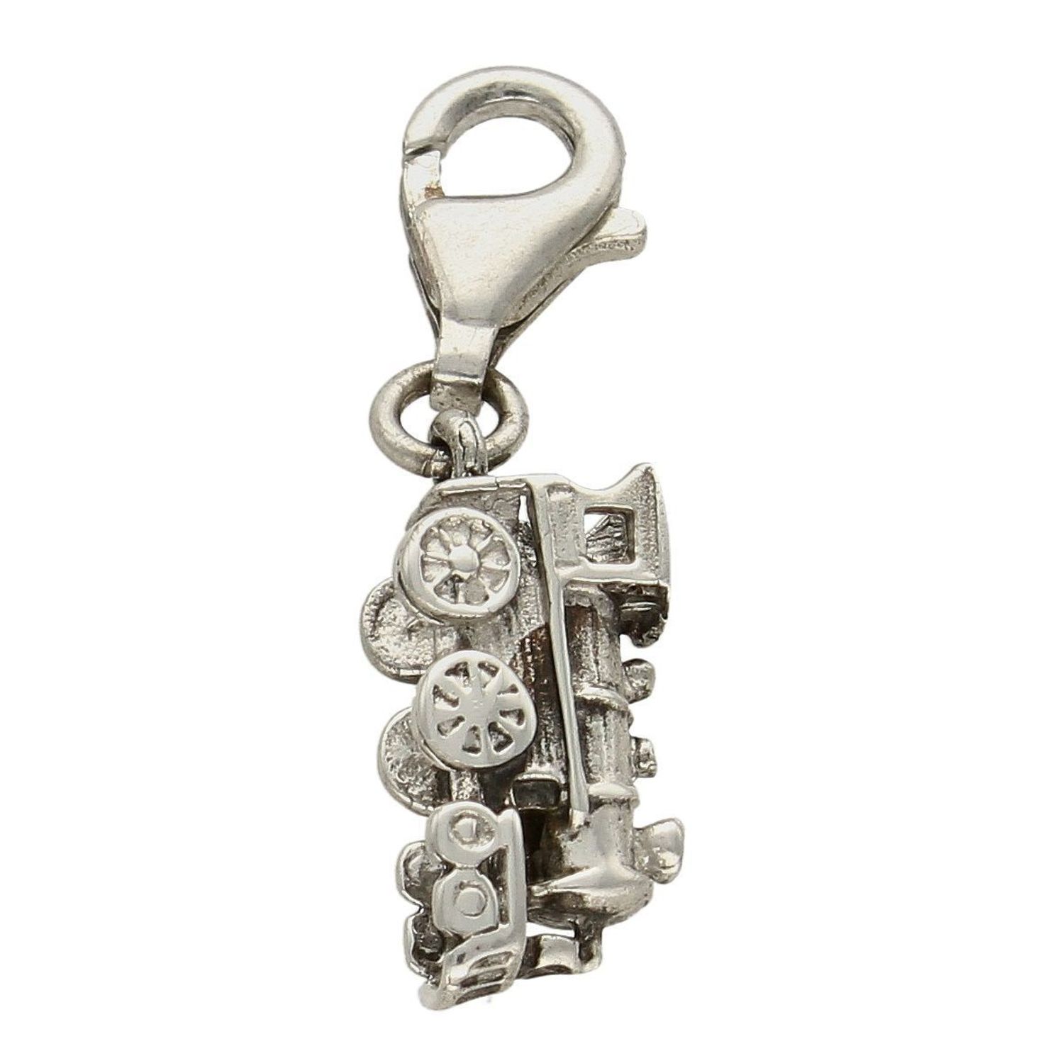 Srebrna zawieszka charms lokomotywa AP48-1098. Charms srebrny. Zawieszka do bransoletki. Zawieszka srebrna lokomotywa. Zawieszka charms do bransoletki. Charms zawieszka idealna na prezent dla każdej kobiety (3).jpg