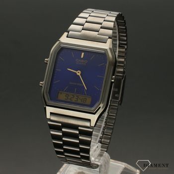 Zegarek damski Casio Vintage blue ' New Retro ' (2).jpg