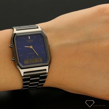 Zegarek damski Casio Vintage blue ' New Retro ' (5).jpg