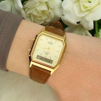 Zegarek Casio Vintage AQ-230EGL-9AEF Maxi Retro Analogowo-Cyfrowy  Sklep Diament  3+3 lata gwarancji casio.jpg