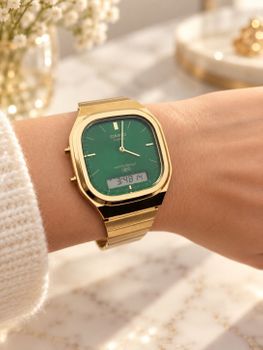 Casio Vintage AQ-240EG-3AEF – zielona tarcza  Diament (2).jpg