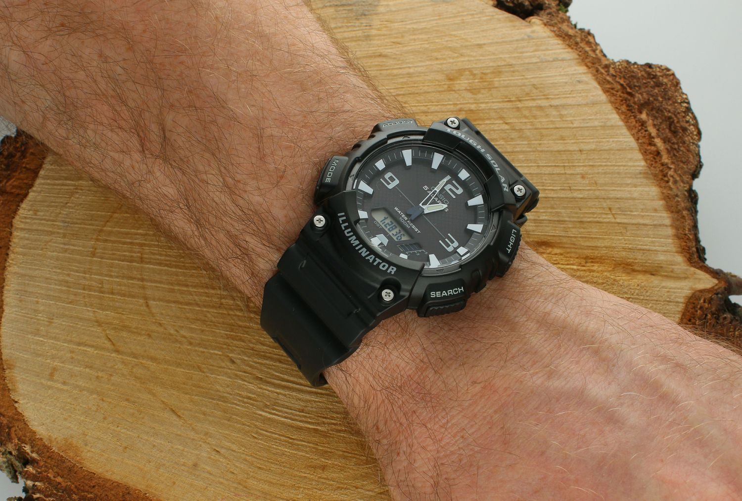 Zegarek Casio Solar AQ-S810W-1AVEF. Zegarek z baterią solarną Casio. Zegarek casio z podwójnym wyświetlaczem. Zegarek męski Casio sportowy. Sportowy zegarek na prezent dla mężczyzny..jpg