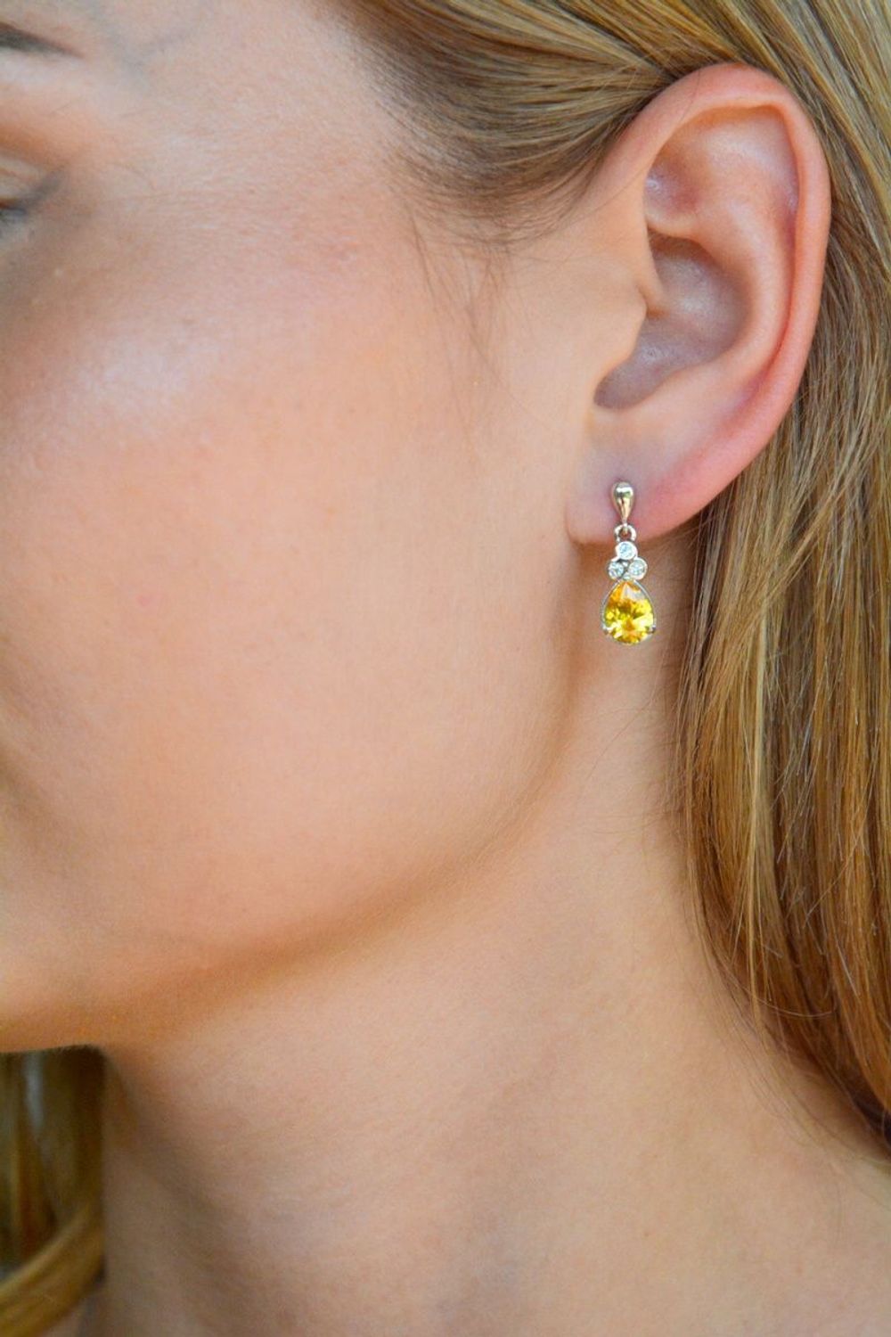 Srebrne kolczyki Apart 925 wiszące łezki Ag 925.jpg