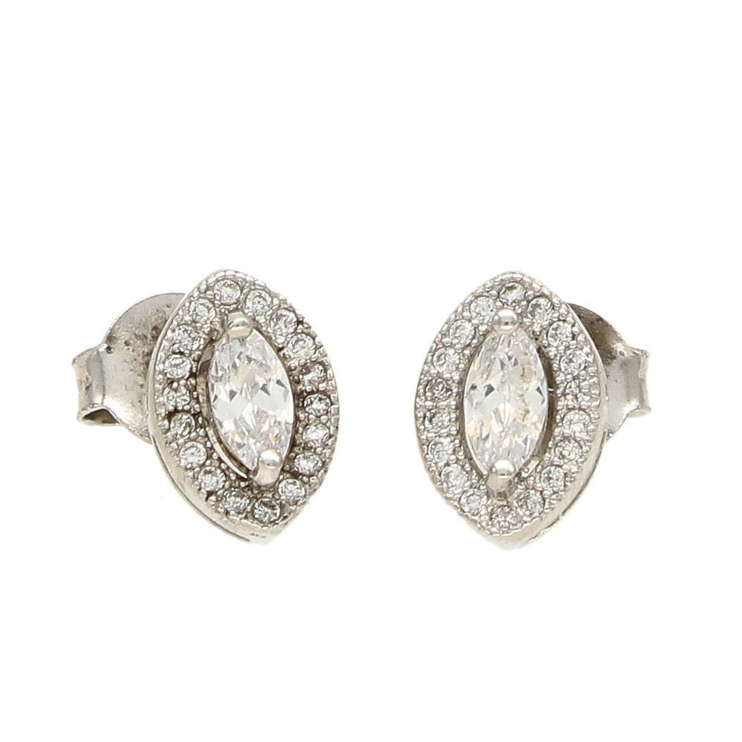 Srebrne kolczyki łezki z cyrkoniami 925 AR012-5946.jpg