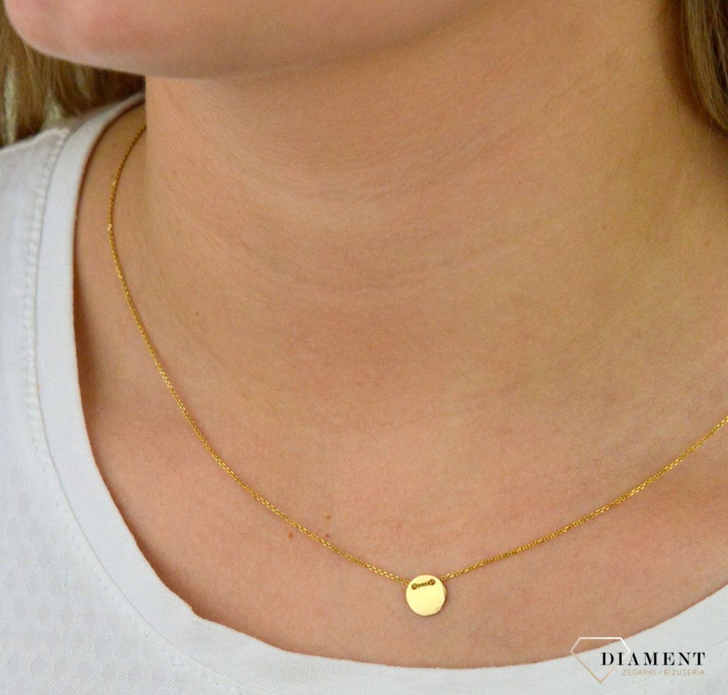 Naszyjnik celebrytka złota kółeczko AR012-6218.jpg