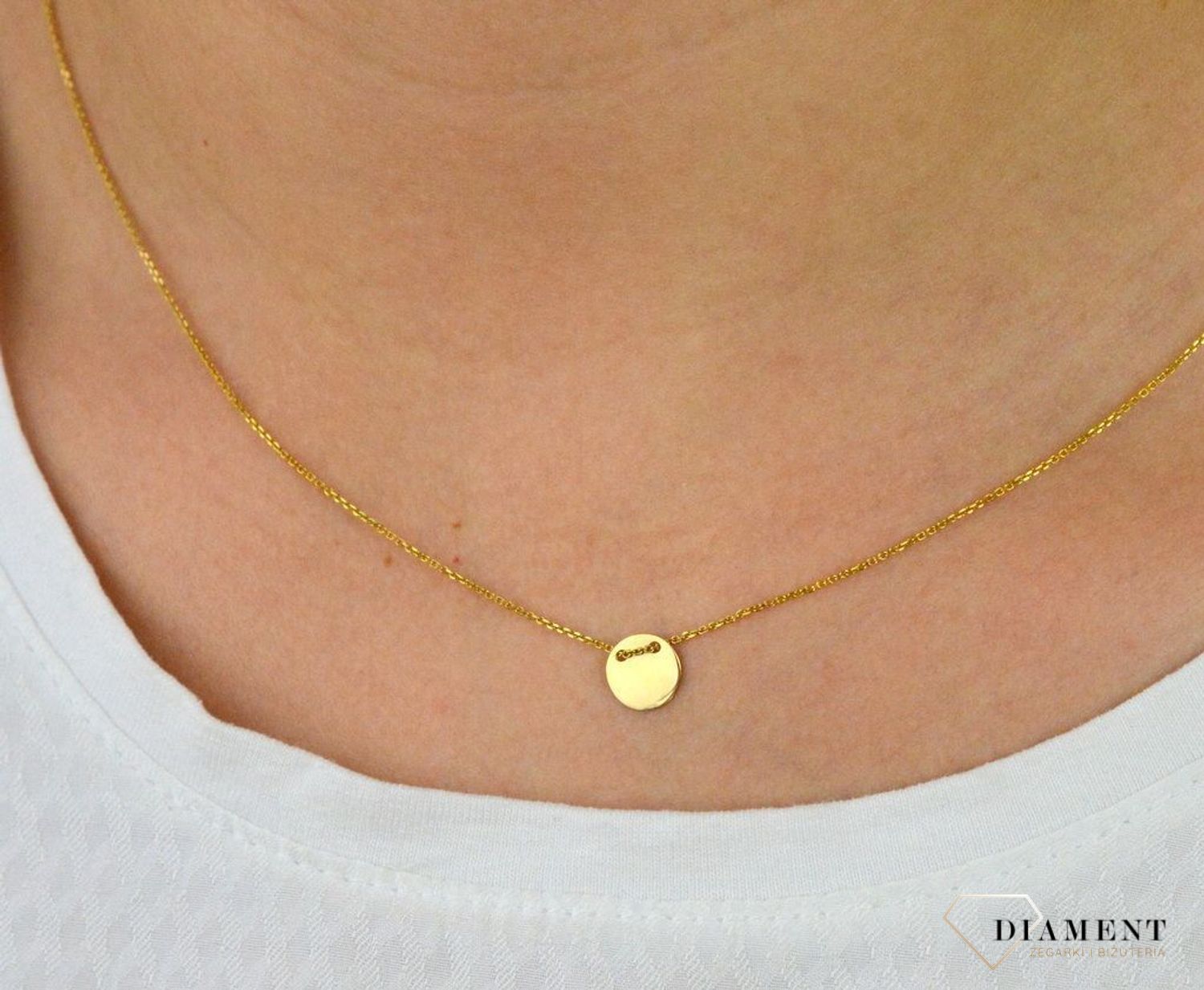 Naszyjnik celebrytka złota kółeczko AR012-6218.jpg