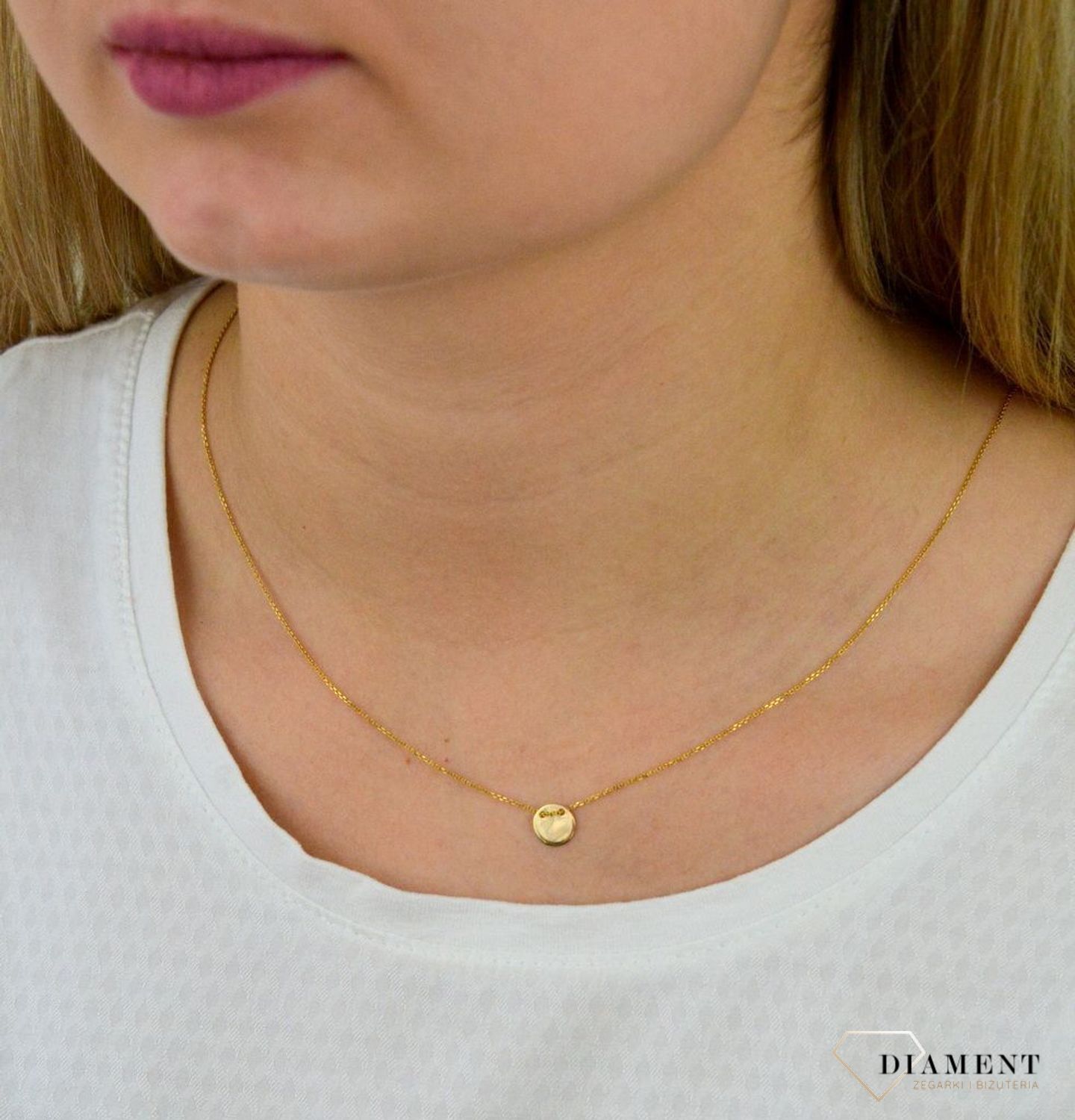 Naszyjnik celebrytka złota kółeczko AR012-6218.jpg