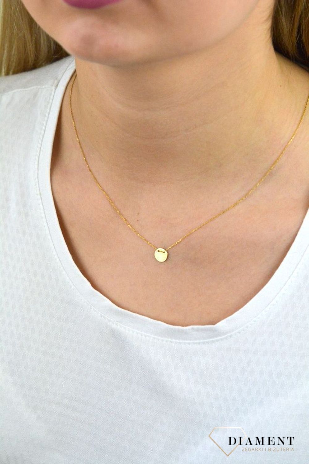 Naszyjnik celebrytka złota kółeczko AR012-6218.jpg