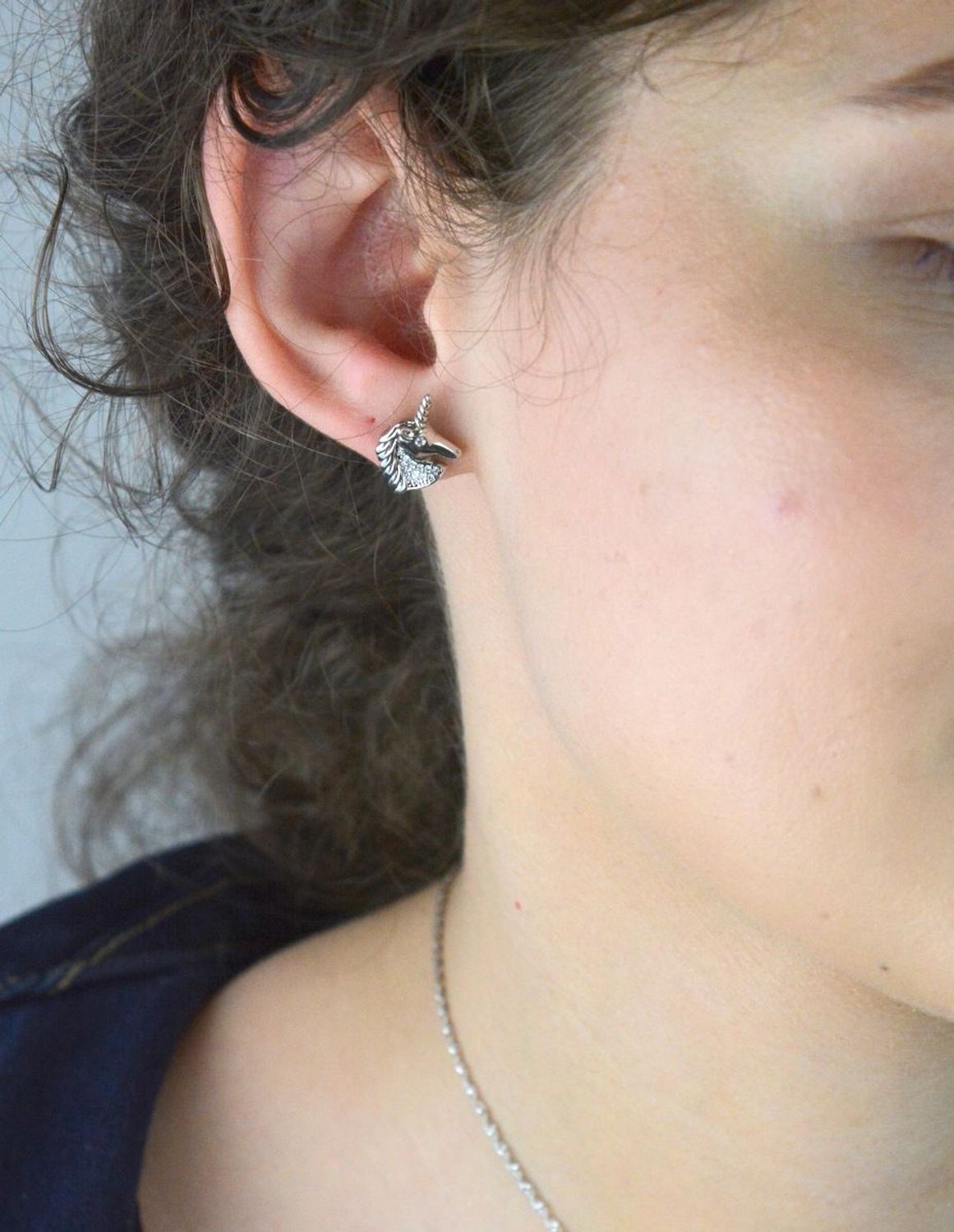 Komplet srebrny jednorożce z cyrkoniami próba 925 AS6127 – kolczyki i zawieszka dla dziewczynki i mamy komplet Ag.jpg