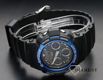 Męski wstrząsoodporny zegarek CASIO G-Shock AW-591-2AER BLUE DEVIL (3).jpg