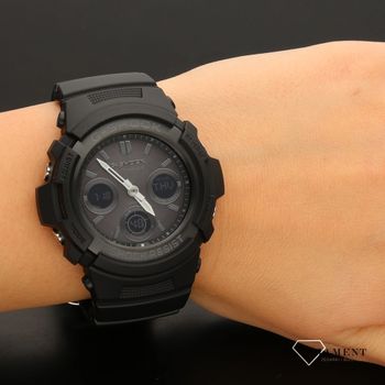 Zegarek męski wstrząsoodporny CASIO G-Shock AWG-M100B-1AER (5).jpg