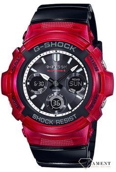 Zegarek męski Casio G-SHOCK AWG-M100SRB-4AER Original.jpg