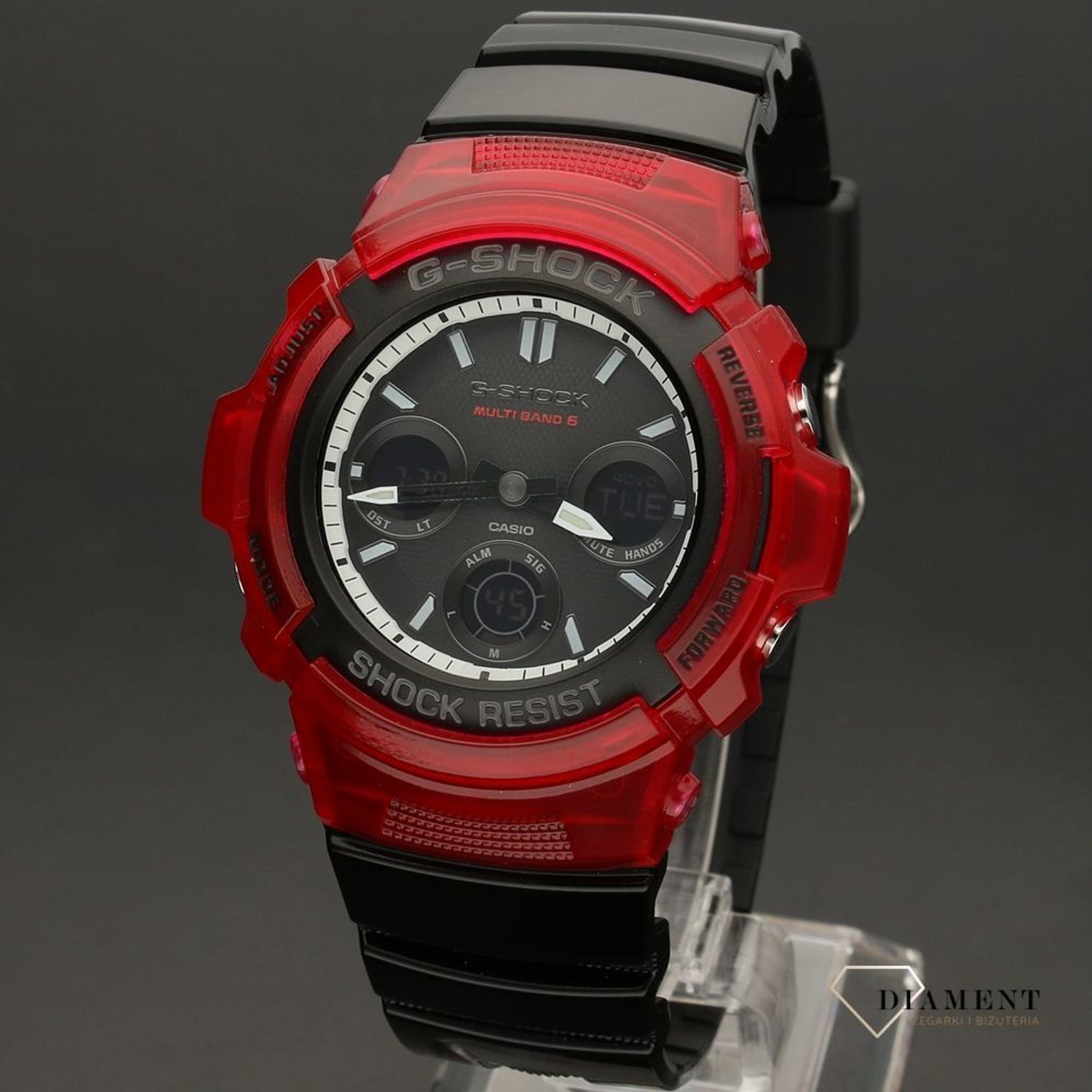 Zegarek męski Casio G-SHOCK AWG-M100SRB-4AER Original.jpg
