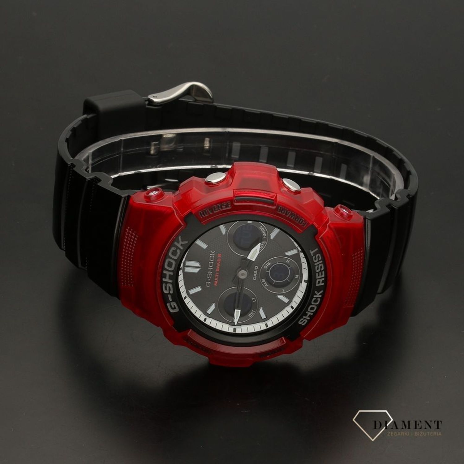 Zegarek męski Casio G-SHOCK AWG-M100SRB-4AER Original.jpg