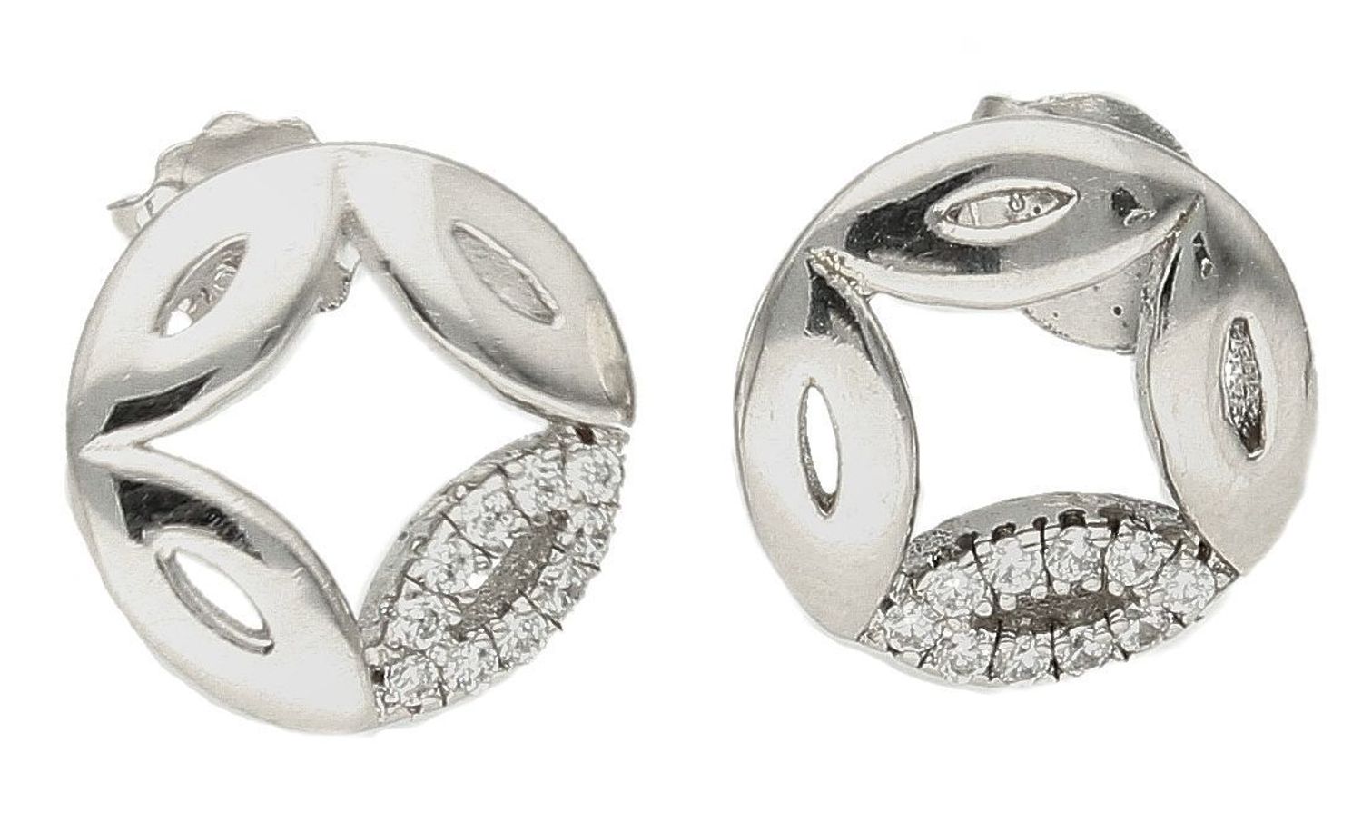 Kolczyki damskie  Okrągła Gwiazdka  AZK000000-041.jpg