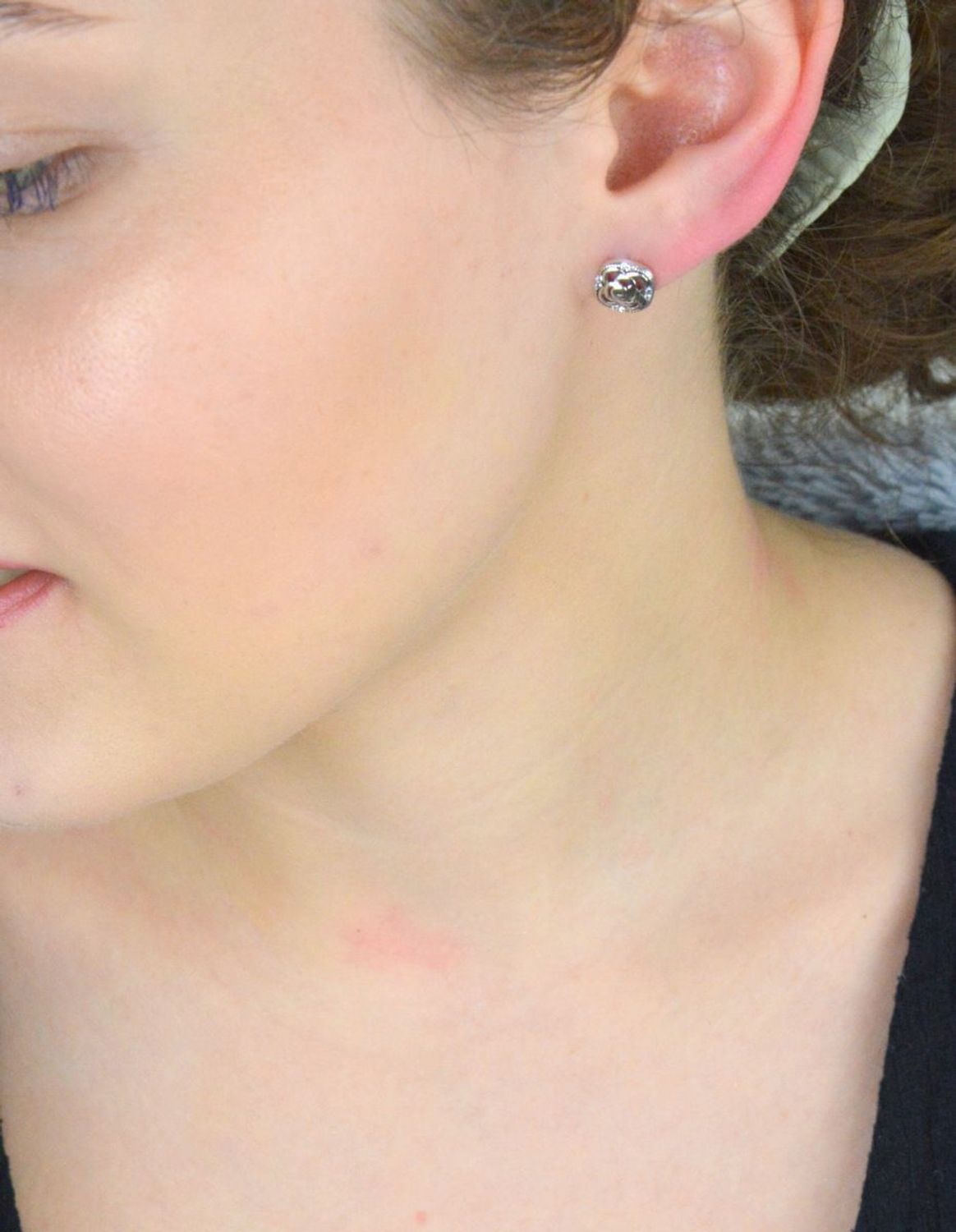 Kolczyki srebrne kwiatek próba 925, AZK000000-042.jpg