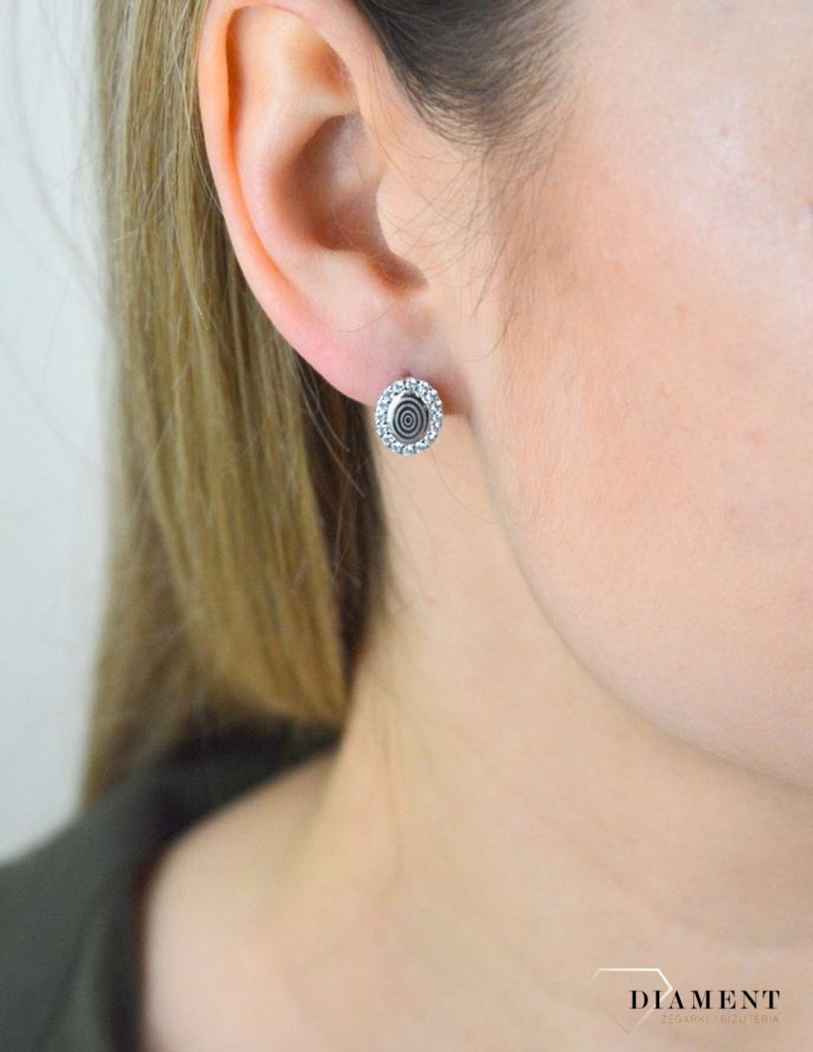 Kolczyki srebrne owalne z cyrkonią AZK000000-068.jpg