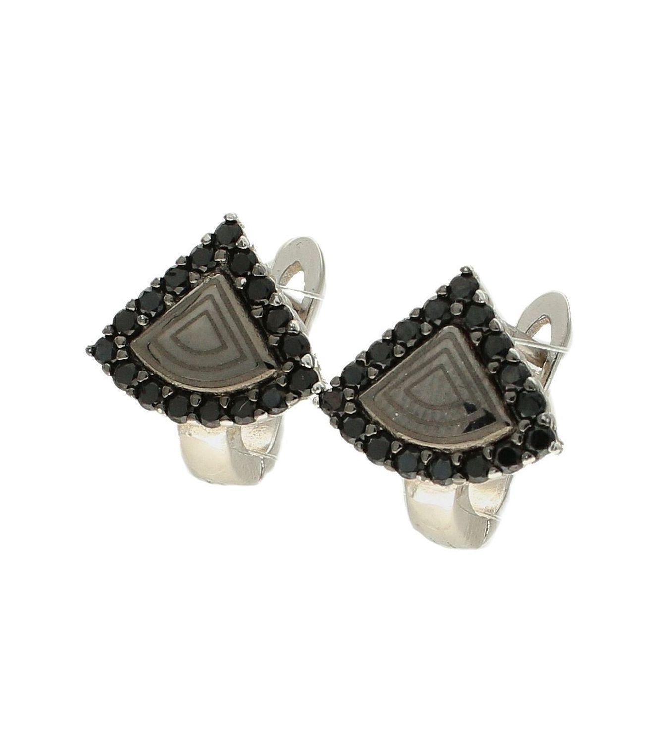 Kolczyki czarne cyrkonie AZK000000-168.jpg