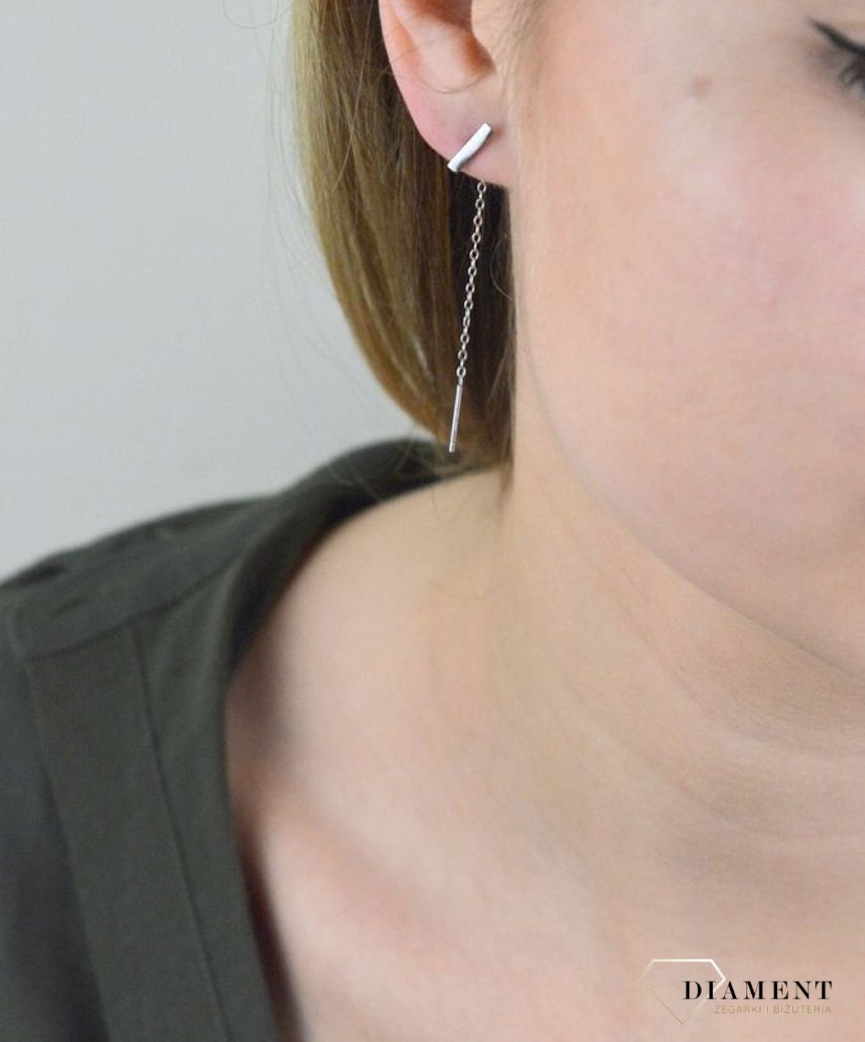 Kolczyki patyczki z łańcuszkiem AZK000000-361.jpg