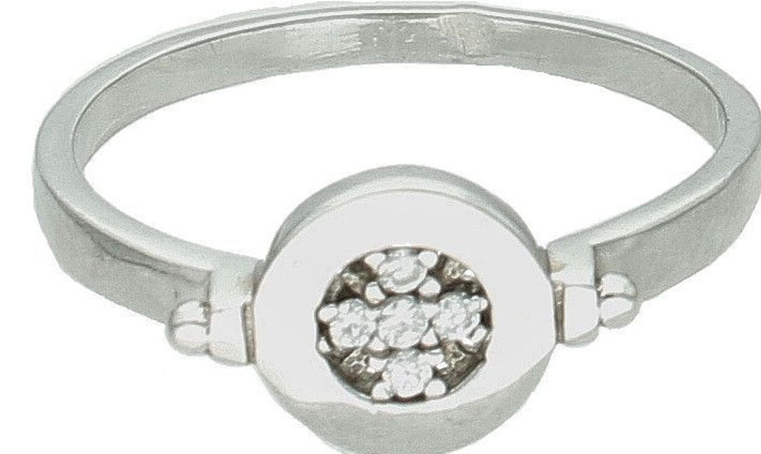 Srebrny pierścionek damski 925 z okrągłym oczkiem rozmiar 19 AZP000000-023 (2).jpg