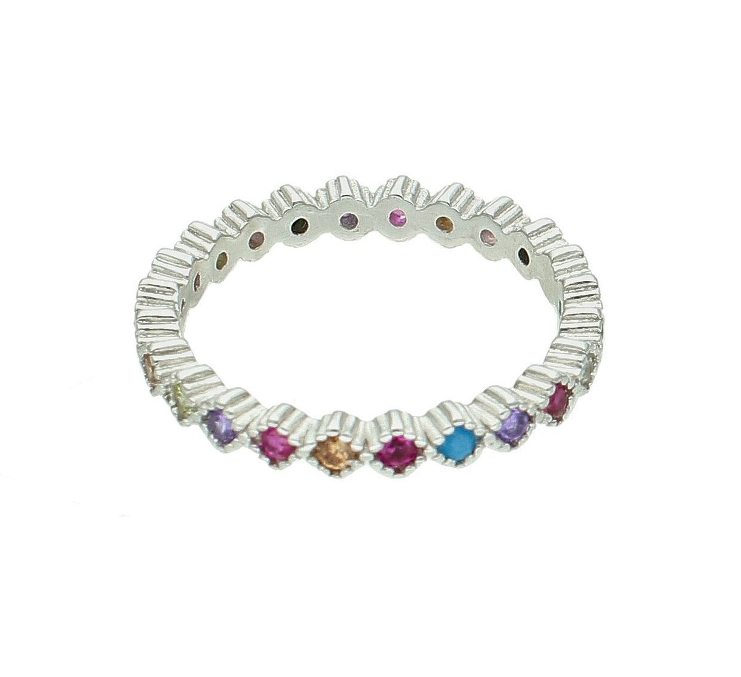 Pierścionek srebrny 925 obrączka z kolorowymi cyrkoniami rozmiar 11 AZP000000-371 (2).jpg