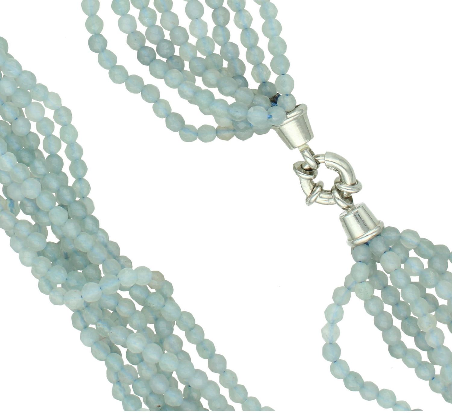 Bransoletka damska z kamieniami naturalnymi jadeit w kolorze błękitnym BCNIZ096. Bransoletka damska stalowa. Bransoletka damska z kamieniami naturalnymi. Bransoletka z kamieniami Jadeit. Damska bransoletka na prezent (1).jpg