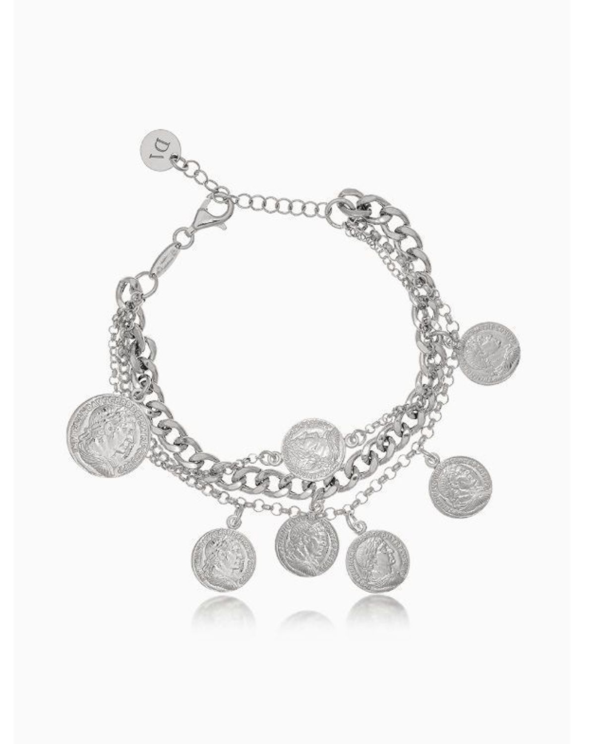 Bransoletka srebrna damska DALL'ACQUA FAVORE DENARO 22024s.jpg