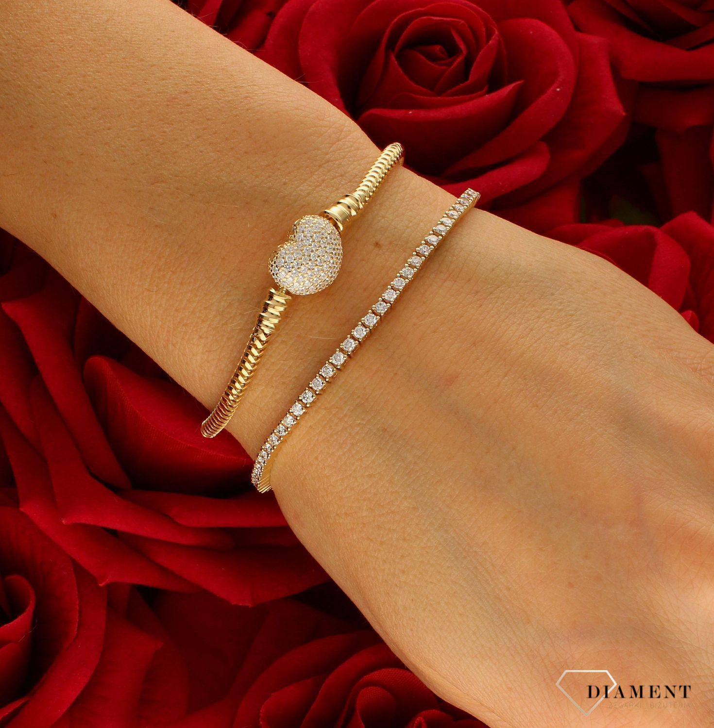 Złota Bransoletka damska z Diamentami o łącznej masie 2,01ct B01538Y (1).jpg