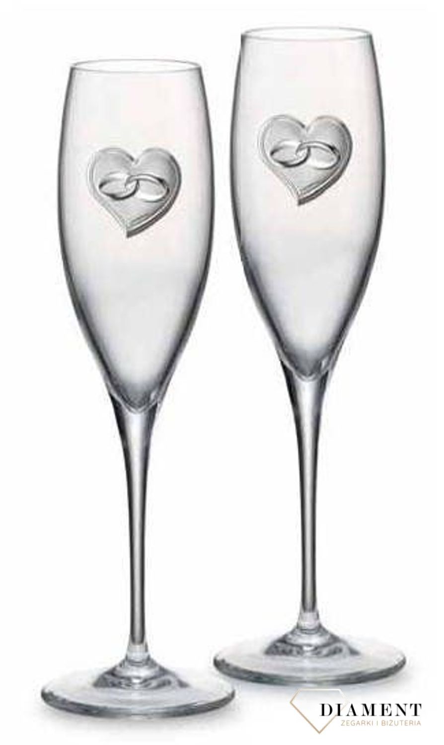 prezent na ślub, Dwa kieliszki Ślub 25 cm.jpg