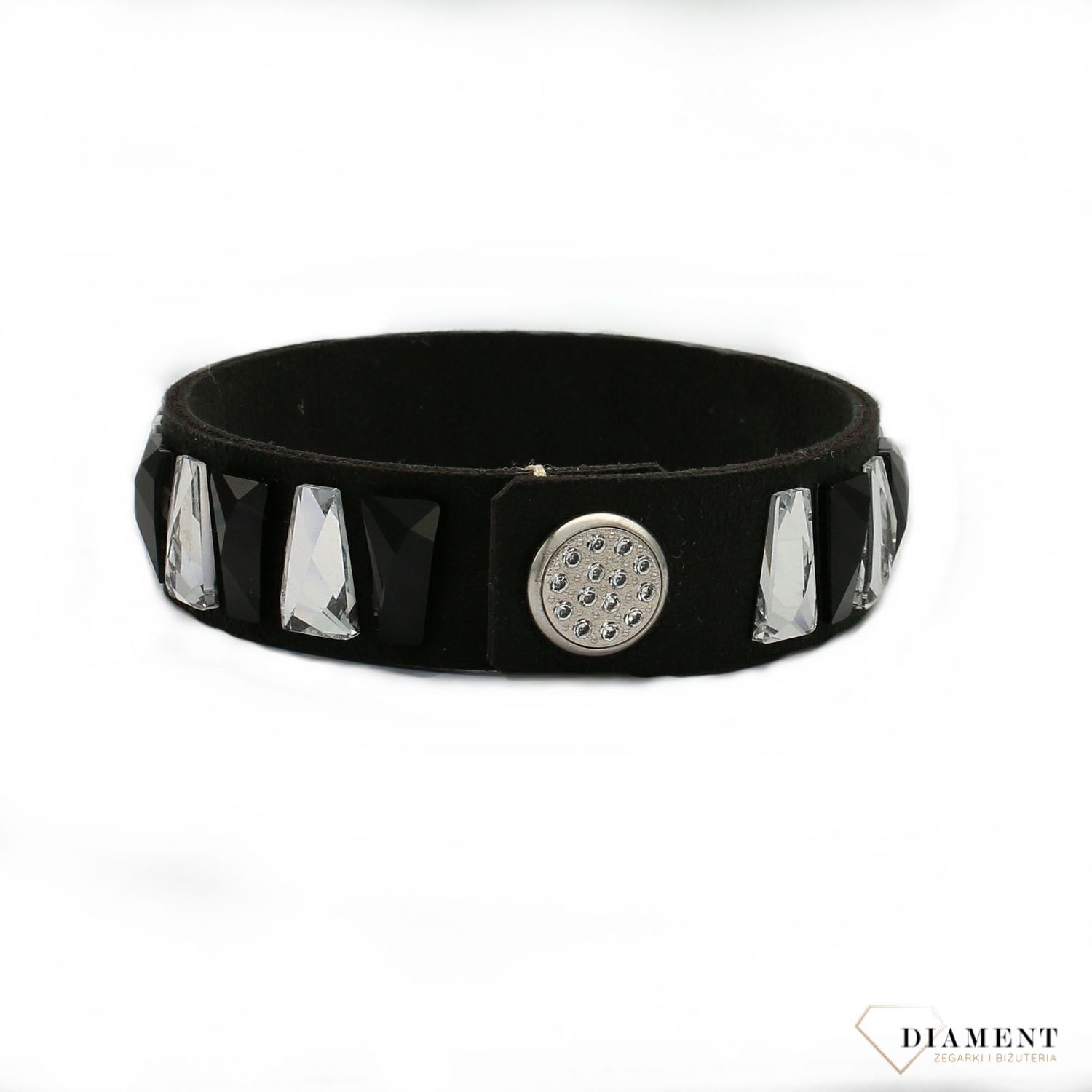 Bransoletka Spark Swarovski szara B2720CZJC (2).jpg