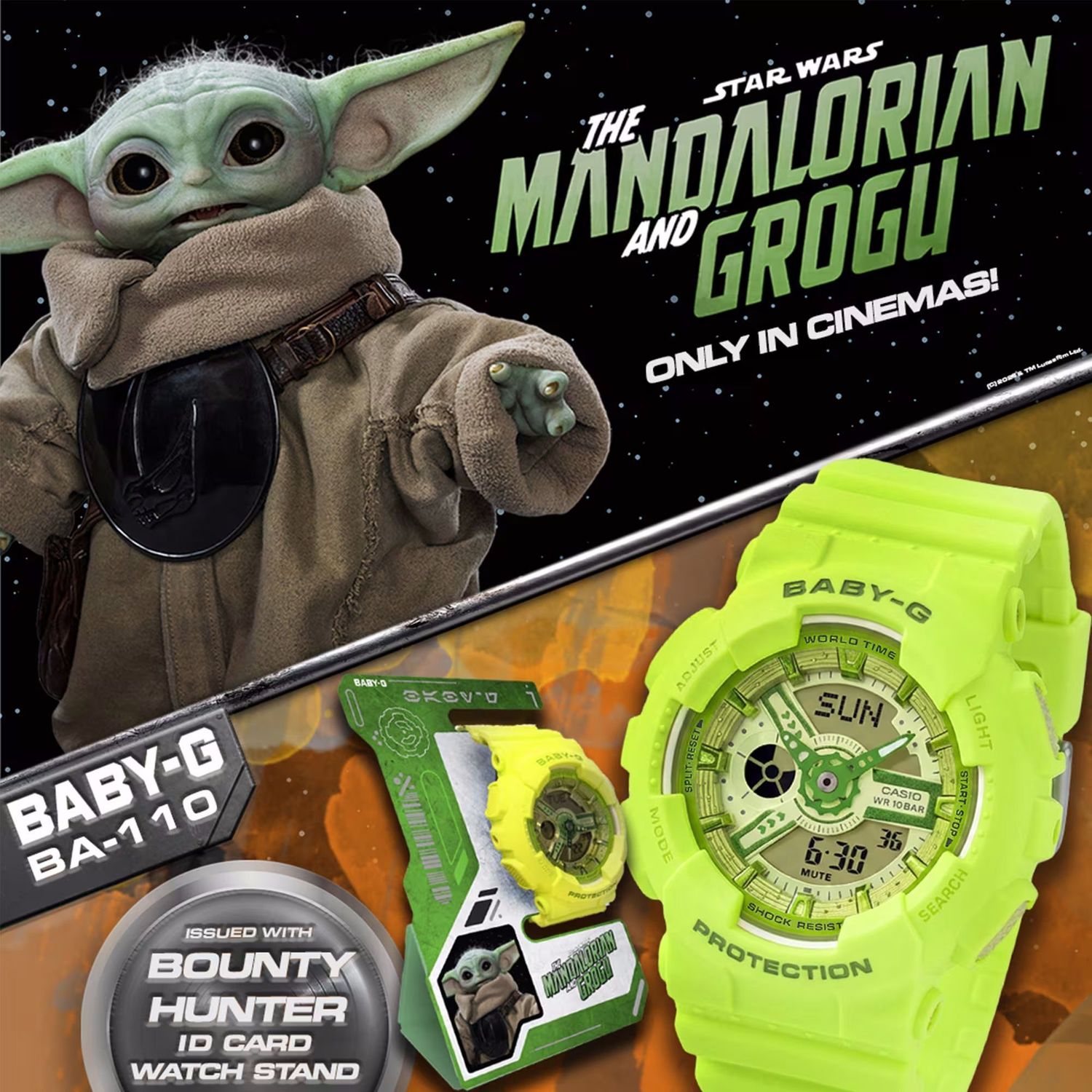 Zegarek Casio Baby-G G-Shock x Star Wars The Mandalorian & Grogu BA-110YK-3AER-MANd (2).jpg
